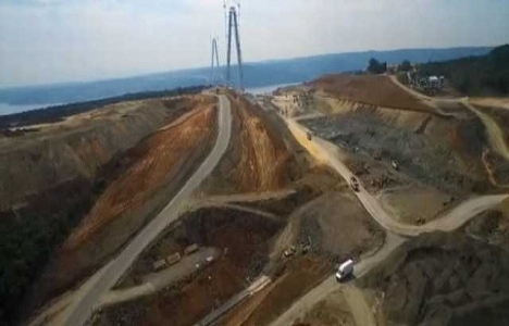 3.Köprü nün inşaatından son kareler!