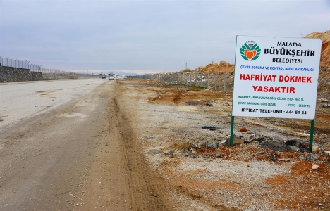Malatya Büyükşehir'den 27 bin 375 ton hafriyat temizliği!
