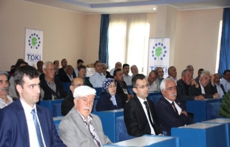 İncesu'da 3. Etap TOKİ Konutları için kura çekildi!