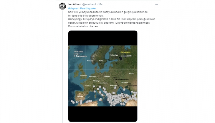 Avrupa’da neden büyük deprem olmuyor?