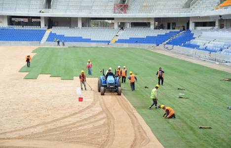 Başakşehir İBB Stadı nda çalışmalar devam ediyor!
