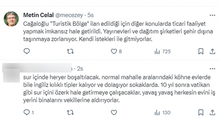 Cağaloğlu nda taşınmalar hızlandı! Vatandaşlar sebepleri sıraladı!