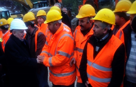 Kahramanmaraş-Kayseri karayolu Tekir Tüneli çalışmaları incelendi!