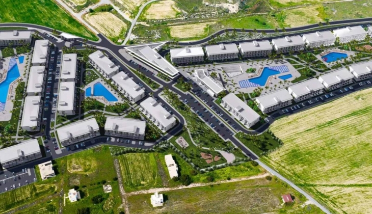 Kıbrıs Courtyard Platinum da yüzde 35 peşinat sıfır faizle konut sahibi olma fırsatı!