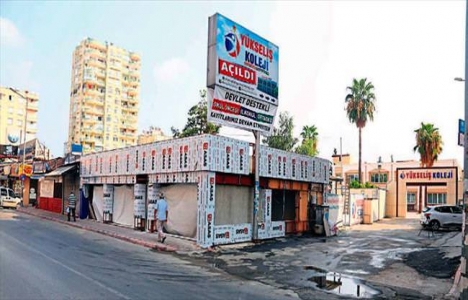 Seyhan'da Yükseliş Koleji'nin usulsüz tadilat çalışmaları sürüyor!