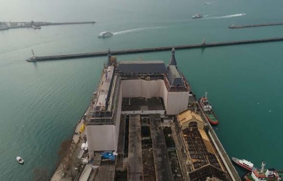 Haydarpaşa Garı nın son hali havadan görüntülendi!