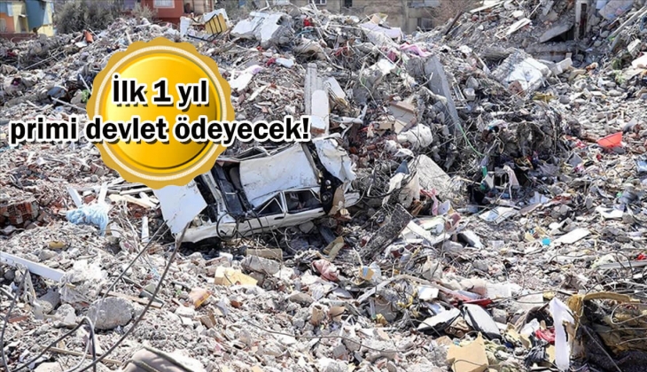 DASK'ta yeni düzen! Teminatlar iki katına çıkıyor: 1.416 TL prim ödenerek, 603 bin 200 TL teminat alınacak!