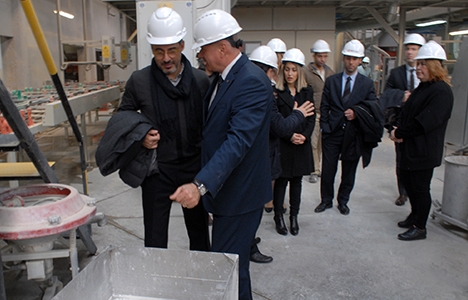 Piyalepaşa İstanbul proje ekibinden Ege Seramik'e ziyaret!