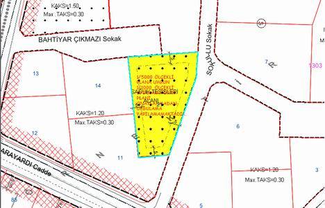 Kadıköy Acıbadem'de 58 pafta, 1304 ada, 21 parselin imar planı askıya çıkacak!