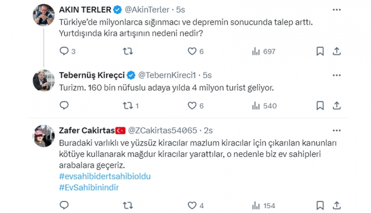 Tebernüş Kireçci: İbiza da kiralara gücü yetmeyenler arabalarında yaşamaya başladı, Türkiye de de karşılaşılabilir!