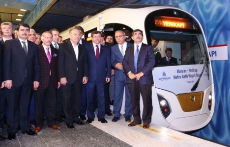 Yenikapı-Aksaray metro hattının açılışı gerçekleşti!