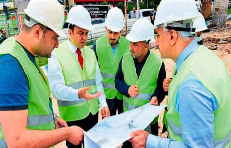 Ulucami Tünel Kavşağı'nda çalışmalar sürüyor!