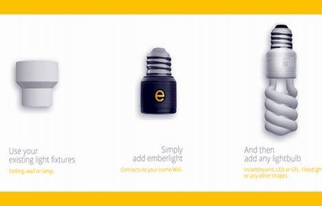 Akıllı ampul EmberLight 2015 te evlerde!