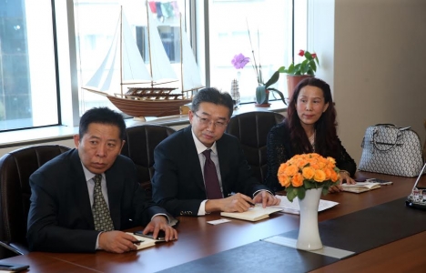 Çinli yatırımcılar Esenler'deki dönüşüm hakkında bilgi aldı!