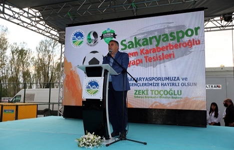 Ekrem Karaberberoğlu Tesisleri açılış