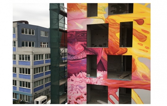 Bomonti Papilio projesinin dış cephe duvarları sanatla buluşuyor!