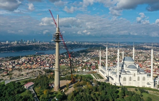 Cumhurbaşkanı Erdoğan Çamlıca Kulesi ni inceledi!