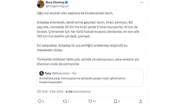 Ev sahiplerinin mağduriyeti bitmiyor: Türkiye de mülkiyet hakkı yok, kiracılar para versen de çıkmıyor!   