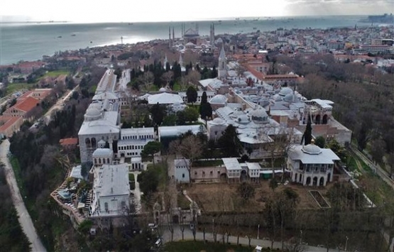 Topkapı Sarayı nın restorasyonu havadan görüntülendi!