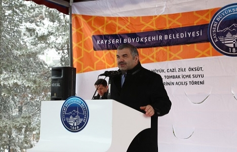 Kayseri Develi'de altyapı çalışmaları açılış töreni düzenlendi!