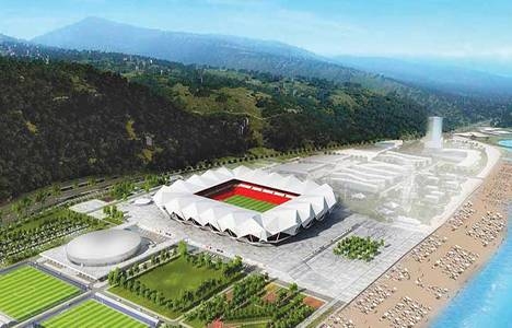 Trabzon Akyazı Stadyumu'na akıllı çatı!