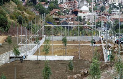 Miralay Mümtaz Parkı 'nın inşaat çalışmaları tamamlanmak üzere!