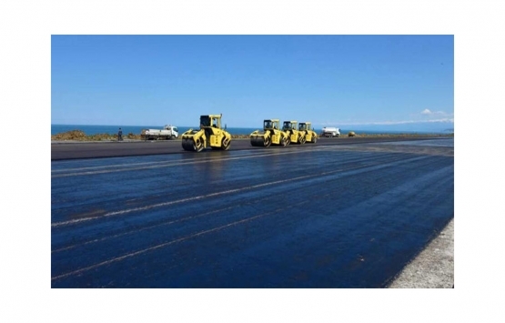 Trabzon Havalimanı pist yenileme çalışmaları ay sonunda tamamlanacak!