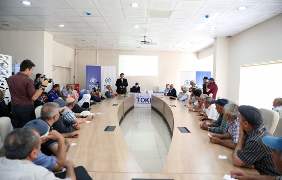 TOKİ Amasya Göynücek’te 110 konut için kura çekildi!