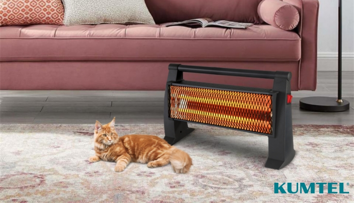 Kumtel Ks-2819 Quartz 1200 watt ısıtıcı sonbahara özel cazip fiyat fırsatı başladı!