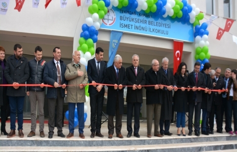 İsmet İnönü İlkokulu Tekirdağ Valiliğine teslim edildi!
