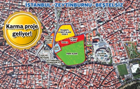 Emlak Konut Zeytinburnu Beştelsiz arsa ihalesi 6 Haziran'da!