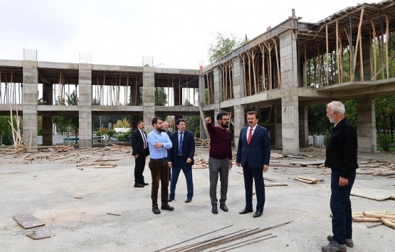 Kahramanmaraş Kongre Binası yükseliyor!