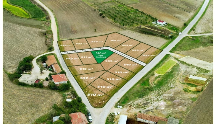 Gürses Arsa Kırklareli Çengerli hemen teslim tapu fırsatıyla satışta! Yeni proje! 