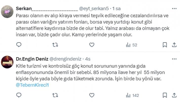 Tebernüş Kireçci: İbiza da kiralara gücü yetmeyenler arabalarında yaşamaya başladı, Türkiye de de karşılaşılabilir!