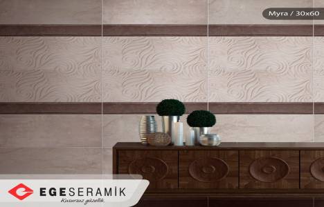 Ege Seramik Myra serisi doğanın estetiğini seramik ile buluşturuyor!