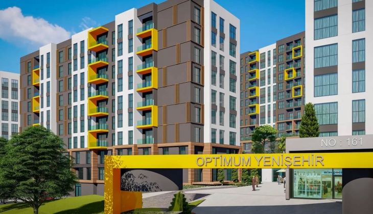 Optimum Yenişehir 2. Etap teslime kadar vade fırsatıyla satışa çıktı! Yeni proje!