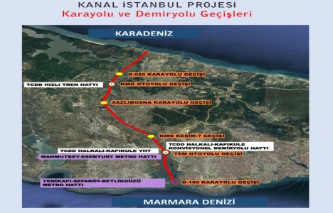 Kanal İstanbul geçtiği yerleri uçuracak!