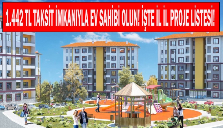 TOKİ ucuz 2+1 ve 3+1 konut başvuruları yarın başlıyor! TOKİ'den ev almak isteyenlere müjde! Sakın kaçırmayın! 