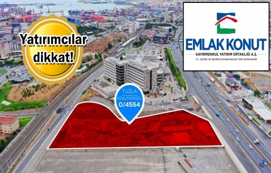 Emlak Konut GYO Tuzla'daki arsasını satıyor!