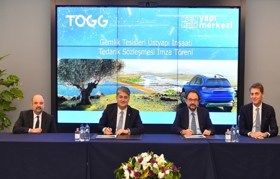 TOGG Gemlik Tesisi’nin inşaatı için Yapı Merkezi seçildi!