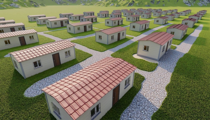 İsviçre merkezli finans kuruluşundan Malatya daki 310 depremzedeye geçici konut!