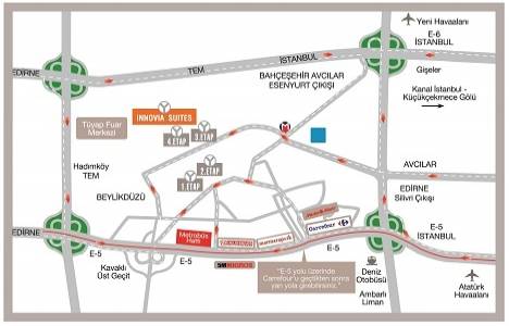 Yeşil GYO İnnovia Suites örnek daire!
