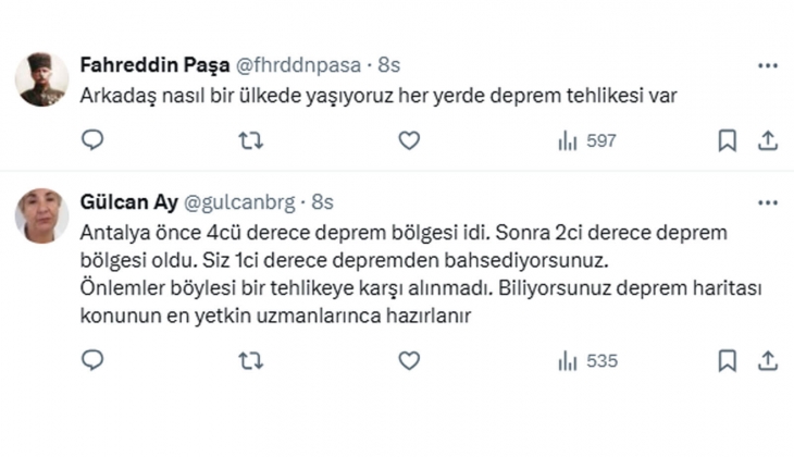 Deprem araştırmacısı Baturhan Öğüt ten Antalya uyarısı: Sismik boşluk var, 7.4 büyüklüğünde deprem üretebilir!