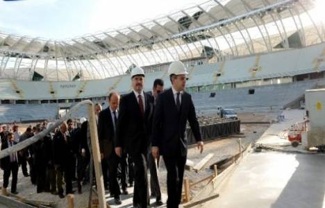 Akif Çağatay Kılıç, Konya'nın yeni stadyumunu inceledi!