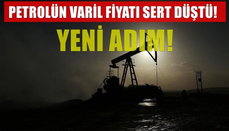Yeni adım atıldı: Petrolün varil fiyatı sert düştü! 8 Nisan 2022 petrolün varil fiyatı...