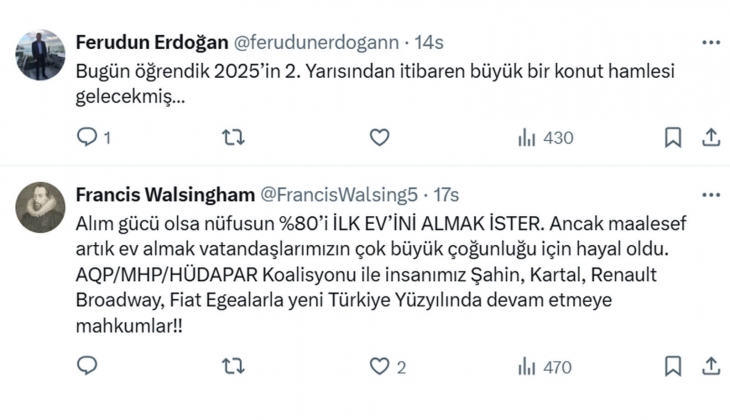 Tebernüş Kireçci Orta yolu bulamıyoruz dedi: Yatırım için ev almak da kiracı olmak da suç değil!