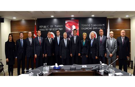 Çelik sektörü, Ekonomi Bakanı Nihat Zeybekçi'yi ziyaret etti!