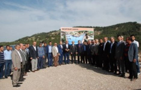 Adıyaman Beşpınar Vadisi Projesi çalışmaları incelendi!