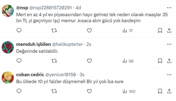 Ekonomist Mert Başaran, evimi satayım, faize koyayım diyenleri uyardı: Evler çökecek satın diyenlere kanmayın! 