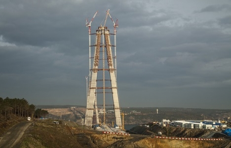 3.Boğaz Köprüsü inşaatından son fotoğraflar!